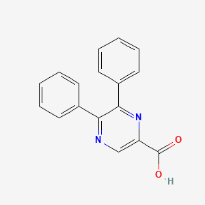 5,6-diphenylpyrazine-2-carboxylic Acid