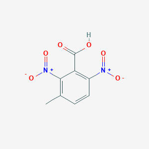 molecular formula C8H6N2O6 B8647206 3-Methyl-2,6-dinitrobenzoic acid 