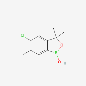 5-chloro-3,3,6-trimethylbenzo[c][1,2]oxaborol-1(3H)-ol