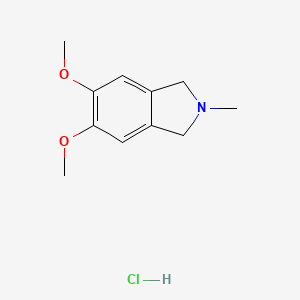 5,6-Dimethoxy-N-methylisoindoline hydrochloride