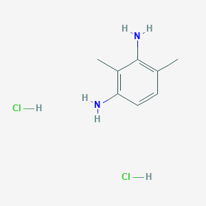 molecular formula C8H14Cl2N2 B8647259 2,4-Dimethyl-1,3-phenylenediamine dihydrochloride 