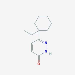 6-(1-Ethylcyclohexyl)pyridazin-3(2H)-one