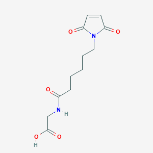 N-[6-(2,5-Dioxo-2,5-dihydro-1H-pyrrol-1-yl)hexanoyl]glycine
