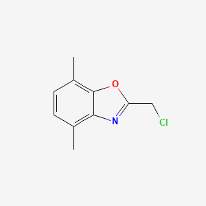 2-Chloromethyl-4,7-dimethylbenzoxazole