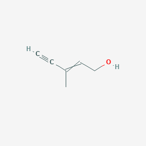 B086476 2-Penten-4-YN-1-OL, 3-methyl- CAS No. 105-29-3