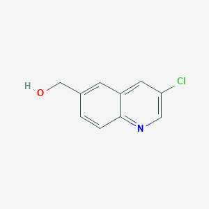 molecular formula C10H8ClNO B8647633 (3-Chloroquinolin-6-yl)methanol 