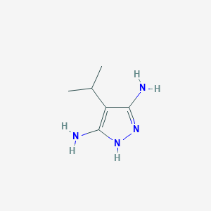 4-Isopropyl-1H-pyrazole-3,5-diamine