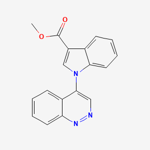 Methyl 1-(cinnolin-4-yl)-1H-indole-3-carboxylate