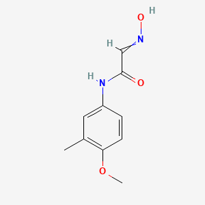 2-hydroxyimino-N-(4-methoxy-3-methylphenyl)acetamide