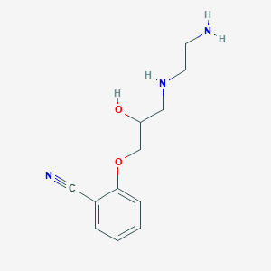 1-(2-Cyanophenoxy)-3-(beta-aminoethylamino)-2-propanol