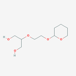 2-[2-(tetrahydro-2H-pyran-2-yloxy)ethoxy]propane-1,3-diol