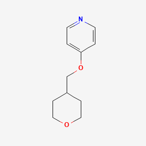 4-(Tetrahydro-2H-pyran-4-ylmethoxy)pyridine