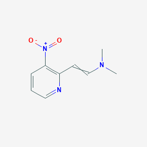 N,N-Dimethyl-2-(3-nitropyridin-2-yl)ethen-1-amine