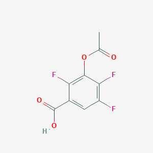 3-Acetoxy-2,4,5-trifluorobenzoic acid