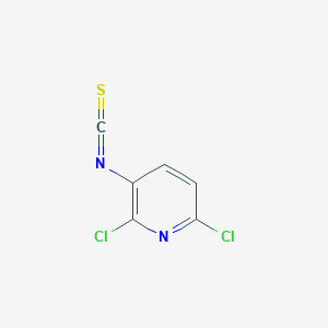 molecular formula C6H2Cl2N2S B8648191 2,6-Dichloro-3-isothiocyanatopyridine 