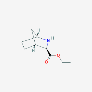 ethyl (1S,3R,4R)-2-azabicyclo[2.2.1]heptane-3-carboxylate