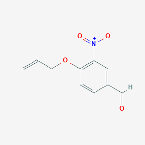 B8648253 4-Allyloxy-3-nitrobenzaldehyde CAS No. 125872-98-2