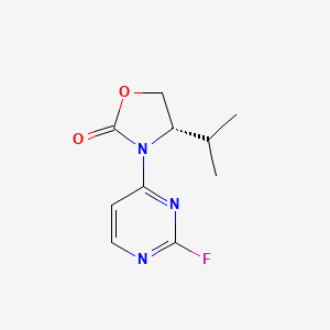(S)-3-(2-fluoropyrimidin-4-yl)-4-isopropyloxazolidin-2-one