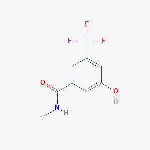 3-Hydroxy-N-methyl-5-(trifluoromethyl)benzamide