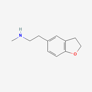 N-{2-(2,3-dihydrobenzofuran-5-yl)ethyl} methylamine