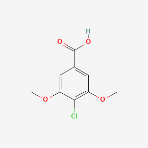 molecular formula C9H9ClO4 B8648442 4-Chloro-3,5-dimethoxybenzoic acid 