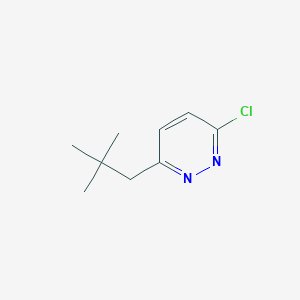 3-Chloro-6-neopentylpyridazine