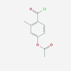 4-(Acetyloxy)-2-methyl-benzoyl chloride