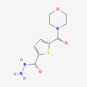 5-(Morpholine-4-carbonyl)thiophene-2-carbohydrazide