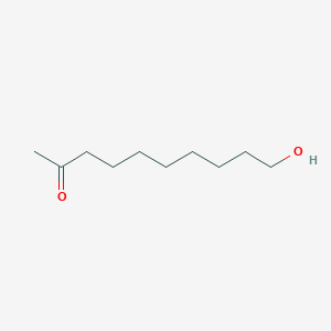 molecular formula C10H20O2 B8648636 10-Hydroxy-2-decanone 