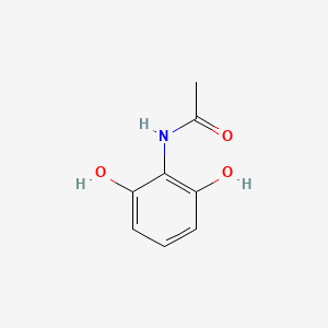 molecular formula C8H9NO3 B8648719 N-(2,6-dihydroxyphenyl)acetamide CAS No. 73164-56-4