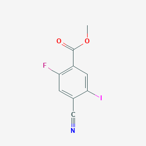 Methyl 4-cyano-2-fluoro-5-iodobenzoate
