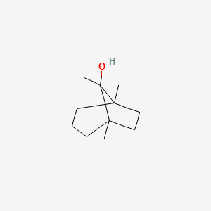 molecular formula C11H20O B8648734 1,5,8-Trimethylbicyclo[3.2.1]octan-8-ol CAS No. 84681-91-4