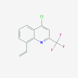 4-Chloro-2-trifluoromethyl-8-vinyl-quinoline