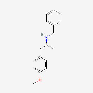 molecular formula C17H21NO B8648820 (S)-N-Benzyl-4-methoxy-alpha-methylbenzeneethanamine 