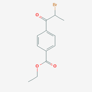 B8649067 Ethyl 4-(2-bromopropanoyl)benzoate CAS No. 920009-75-2