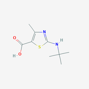 B8649093 2-t-Butylamino-4-methyl-thiazole-5-carboxylic acid CAS No. 162651-11-8