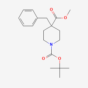 N-Boc-4-benzyl-4-piperidinecarboxylic methyl ester