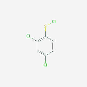 molecular formula C6H3Cl3S B8649265 2,4-Dichlorobenzenesulfenyl chloride CAS No. 38064-02-7