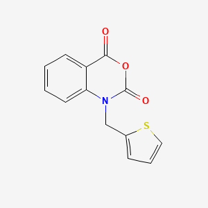molecular formula C13H9NO3S B8649468 N-(2-thienylmethyl)isatoic anhydride CAS No. 57385-08-7