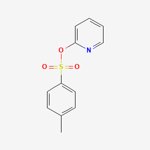 molecular formula C12H11NO3S B8649475 Pyridyl p-tolylsulfonate CAS No. 57785-86-1