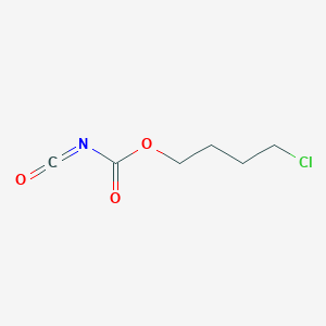 molecular formula C6H8ClNO3 B8649479 4-Chlorobutyl carbonisocyanatidate CAS No. 113576-14-0