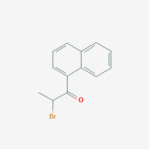 molecular formula C13H11BrO B8649564 2-Bromo-1'-propionaphthone CAS No. 89845-24-9