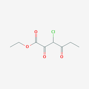 B8649624 Ethyl 3-chloro-2,4-dioxohexanoate CAS No. 36983-42-3