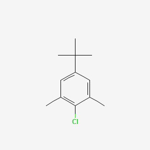 molecular formula C12H17Cl B8649827 2-Chloro-5-Tert-Butyl-1,3-Dimethylbenzene 