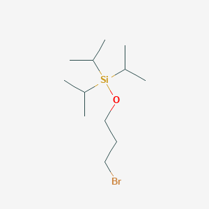 molecular formula C12H27BrOSi B8649844 1-Bromo-3-(triisopropylsilyloxy)propane CAS No. 215650-24-1