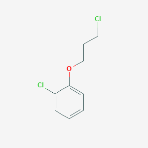 molecular formula C9H10Cl2O B8649927 1-Chloro-2-(3-chloropropoxy)benzene 