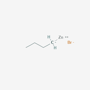 molecular formula C4H9BrZn B8649946 Zinc;butane;bromide 