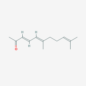 molecular formula C13H20O B086502 伪紫罗兰酮 CAS No. 141-10-6