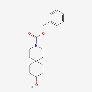 Benzyl 9-hydroxy-3-azaspiro[5.5]undecane-3-carboxylate