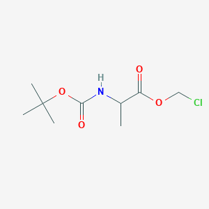 2-tert-Butoxycarbonylamino-propionic acid chloromethyl ester